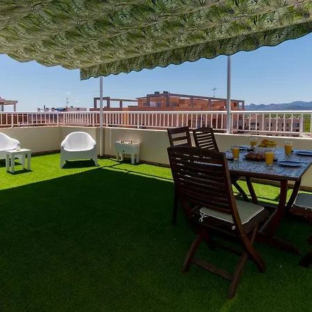 Duplex Penthouse With Terrace. Beach-pool *